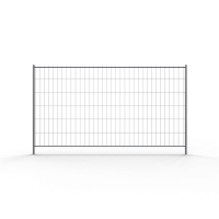 Ensemble de clôture mobile Standard – configuration modulaire pour chantiers