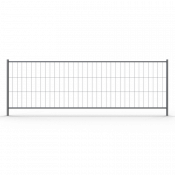 Système de clôture mobile Standard – délimitation complète de chantier (sans socles béton)