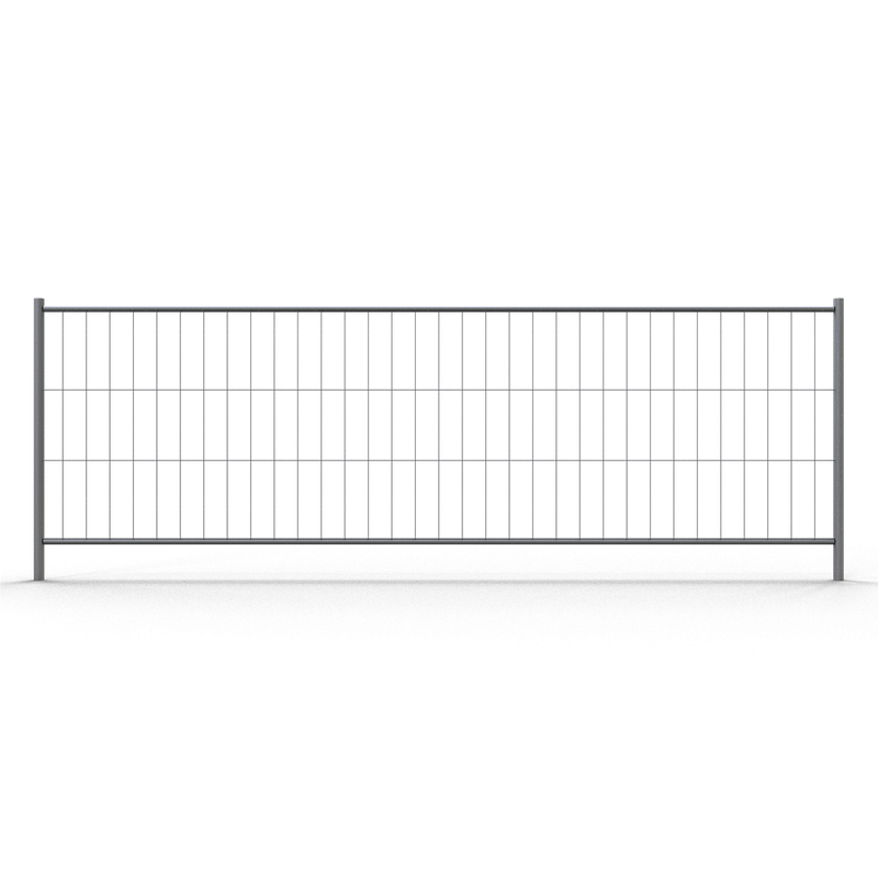 Système de clôture mobile Standard – délimitation complète de chantier (sans socles béton)