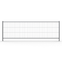 Système de clôture mobile Standard – délimitation complète de chantier (sans socles béton) Système de clôture mobile Standard – délimitation complète de chantier (sans socles béton)
