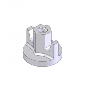 Écrou Plateau Fixe Ø13 x 50 mm