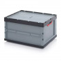 Bac Pliable Euronorm 800 x 600 mm avec couvercle