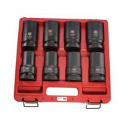 Coffret de 8 Douilles à Chocs Longues 3/4'' Haute Intensité