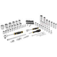 Coffret de douilles Stanley FATMAX 1/4"+ 1/2" Jeu de 81 pièces Coffret de douilles Stanley FATMAX 1/4"+ 1/2" Jeu de 81 pièces