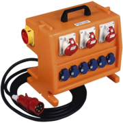 Coffret de chantier extérieur 22 KVA 230 V / 415 V Protection par Disjoncteurs