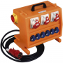 Coffret de chantier extérieur 22 KVA 230 V / 415 V Protection par Disjoncteurs