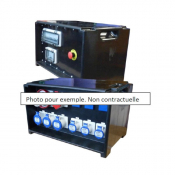 Coffret électrique événementiel triphasé