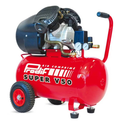 Compresseur à pistons PRODIF 50L 3CV 8bar Monophasé