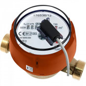 Compteur eau chaude divisionnaire MID R160 – Jet unique IP68 – 1 L/impulsion