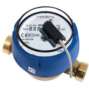 Compteur eau froide divisionnaire MID R100 – Jet unique IP68 – 1 L/impulsion