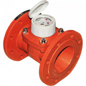 Compteur Woltmann eau chaude MID R100 – À brides PN16 gros débits DN50 à DN200