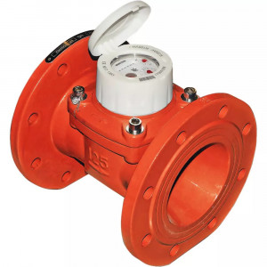 Compteur Woltmann eau chaude MID R100 – À brides PN16 gros débits DN50 à DN200