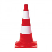 Cône de signalisation réfléchissant Haut. 54cm