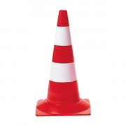 Cône de signalisation réfléchissant Haut. 54cm