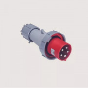 Fiche 230 V CEI 309 2P+T 63A IP67 avec système de presse-étoupe à visser