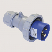 Fiche 230V 16A 2P+T IP67 Fiche CEI 309 avec système de presse étoupe à visser