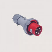 Fiche 400V 125A 4P IP67 avec plot pilote