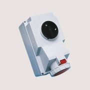 Prise murale avec interrupteur 230V 16A 2P+T IP67 et IK08