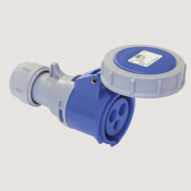 Prolongateur 230V CEI 309 2P+T 16A IP67 avec système de presse étoupe à visser