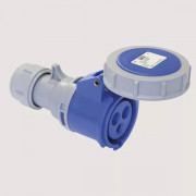 Prolongateur 230V CEI 309 2P+T 16A IP67 avec système de presse étoupe à visser