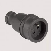 Prolongateur caoutchouc 230 V NF 2P+T 16A IP44 et IK10