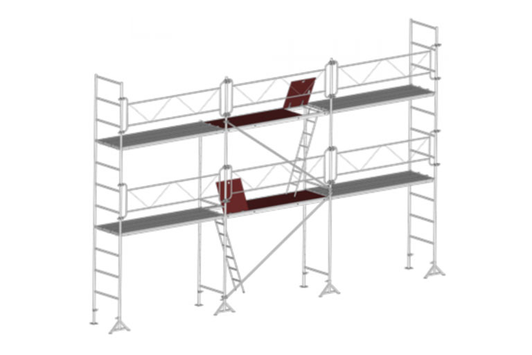 Échafaudage de maçon VITO-49 - Lot de 60 m2