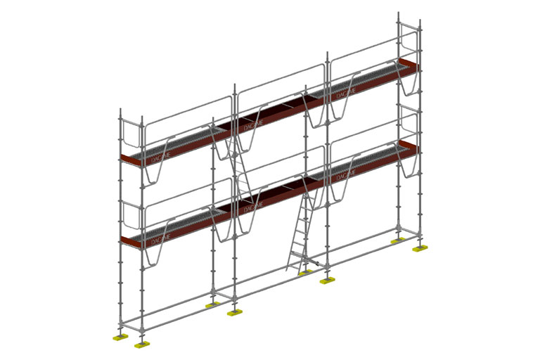 Echafaudage Multidirectionnel MEKA-48 - 60 m2