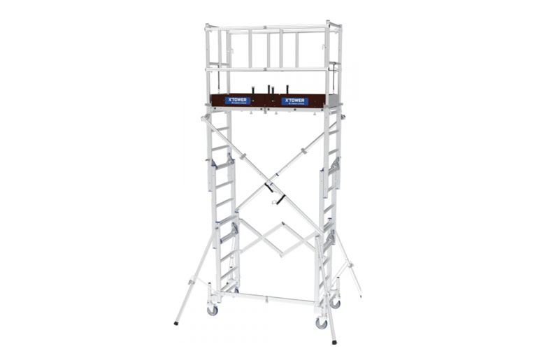 Échafaudage télescopique roulant en aluminium X'TOWER