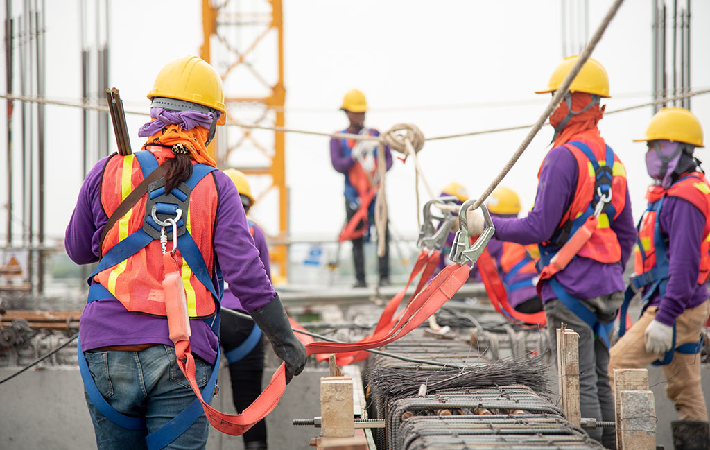 Harnais de maintien au travail