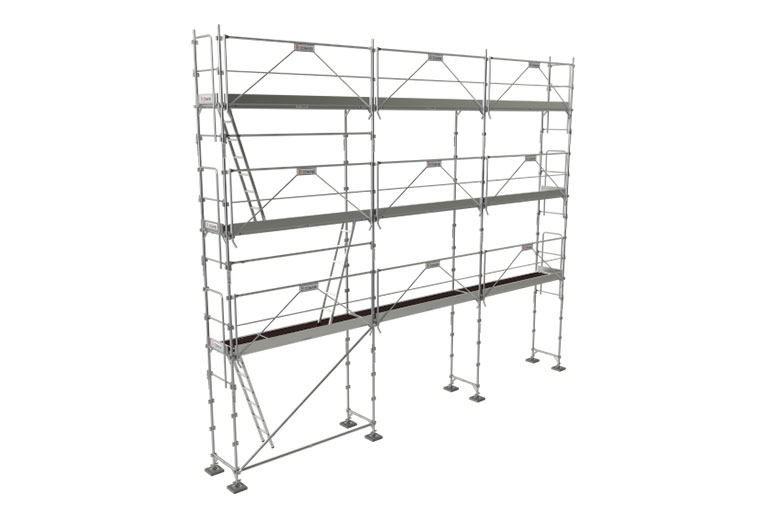 Echafaudage façadier Comabi R200 Acier Lot 80 m2
