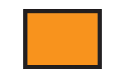 Panneaux oranges