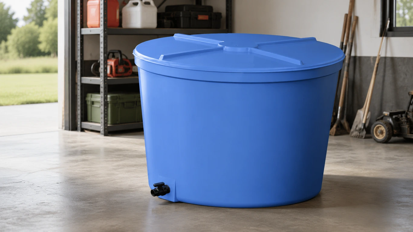 Emplacement cuve à eau potable