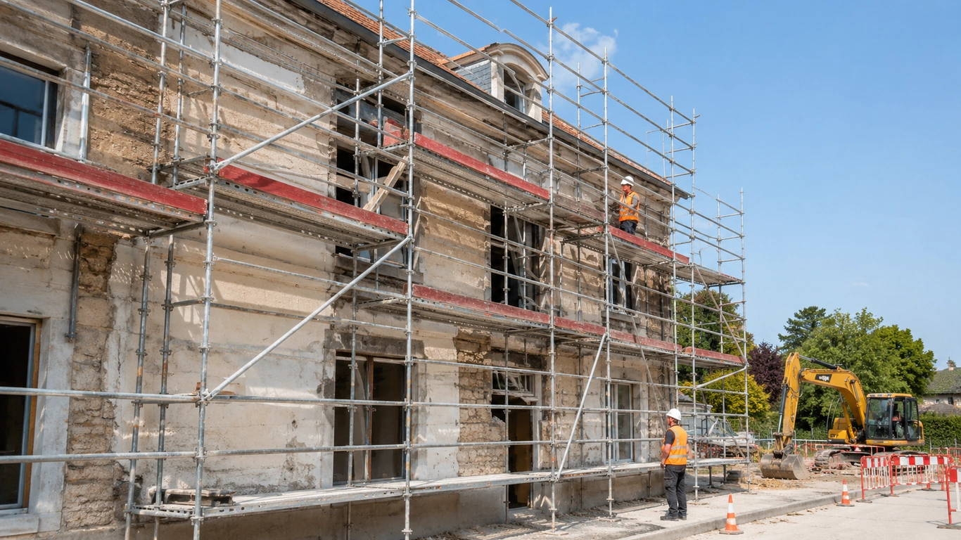 Échafaudages professionnels quelle solution pour vos chantiers en hauteur