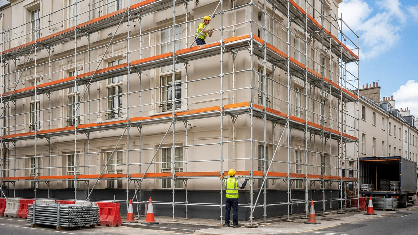 Échafaudages professionnels quelle solution pour vos chantiers en hauteur