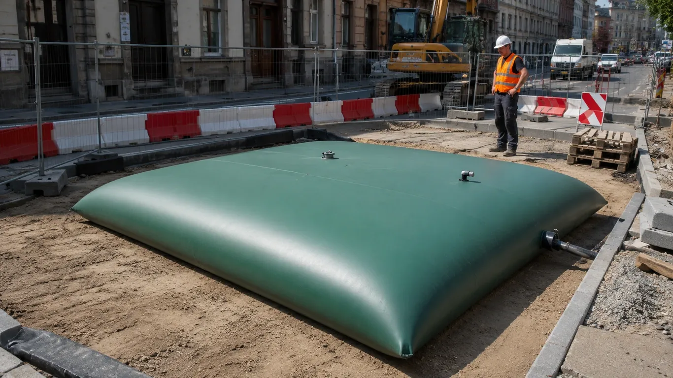Choisir une citerne souple pour eau pluviale