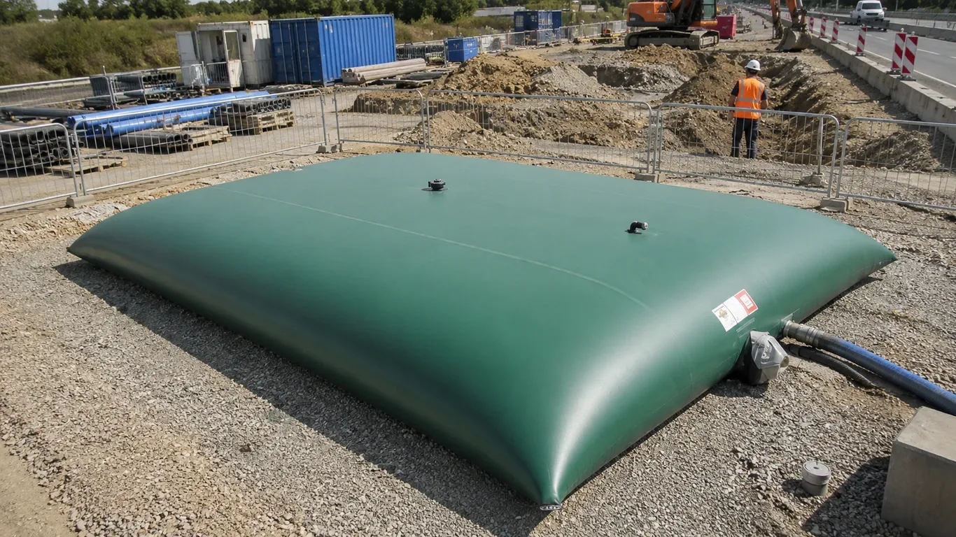 Choisir une citerne souple pour eau pluviale