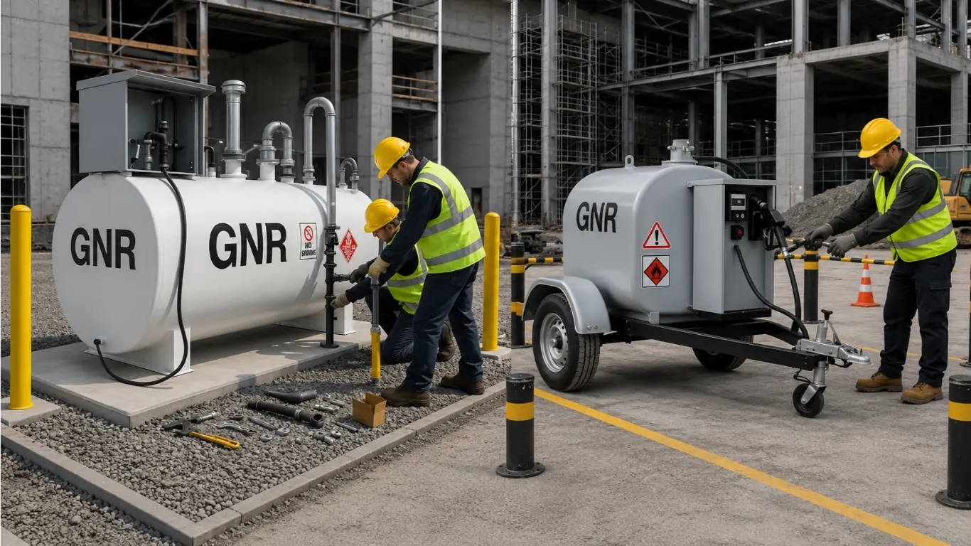 Cuve gnr : mobile ou fixe, votre activité décide