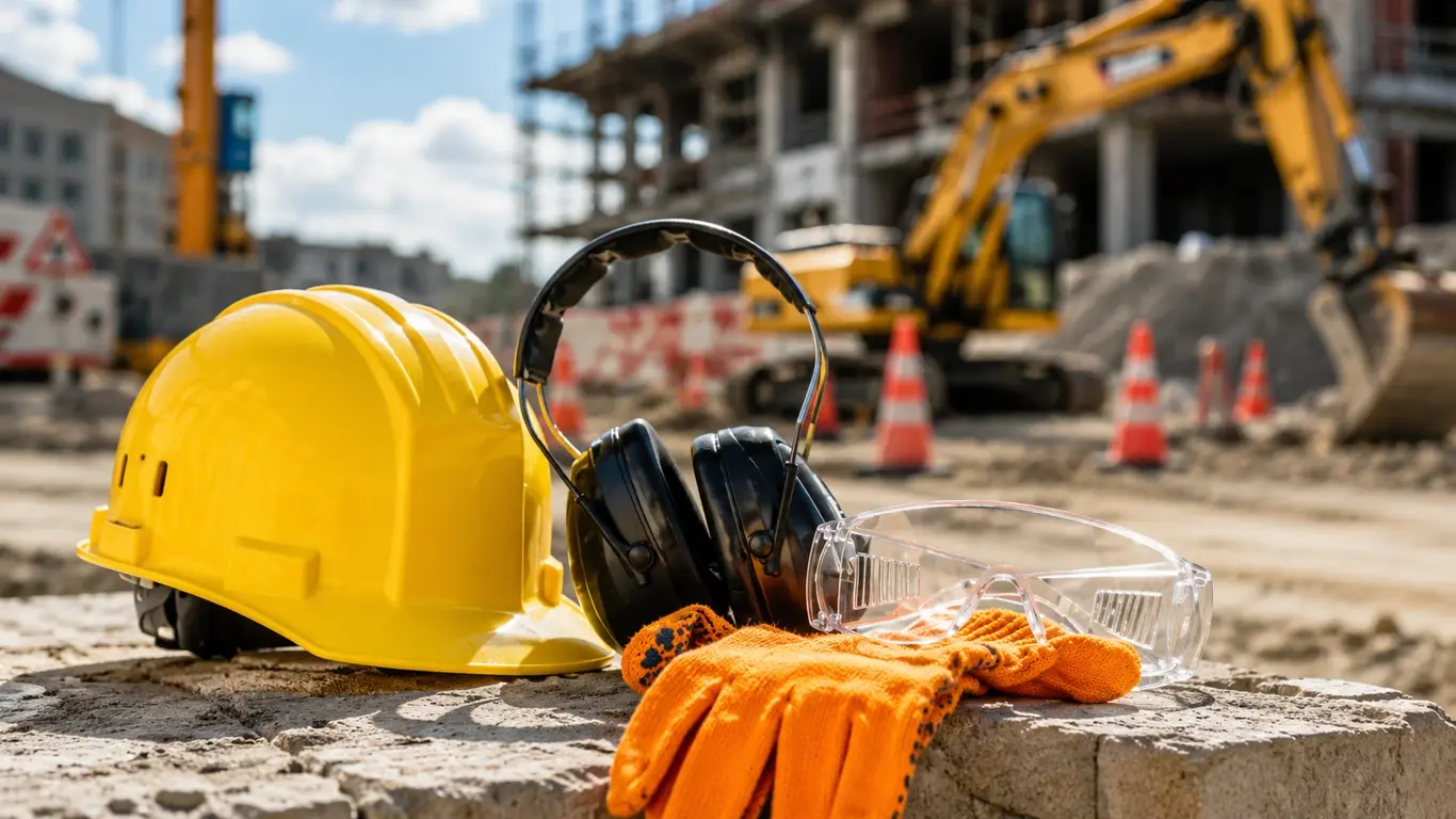 Equipement protection individuel btp chantier