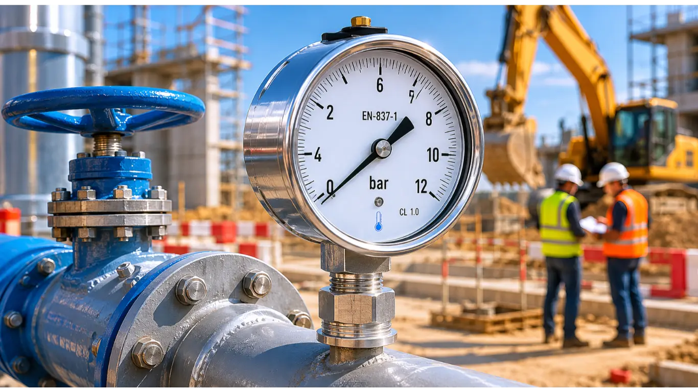 Manomètres vapeur : précision industrielle optimale