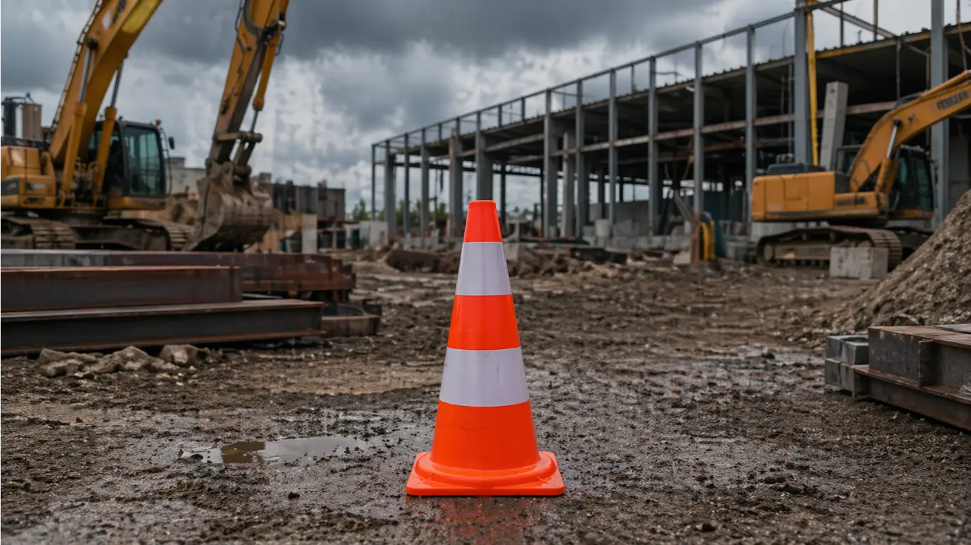 Plots plastique chantier