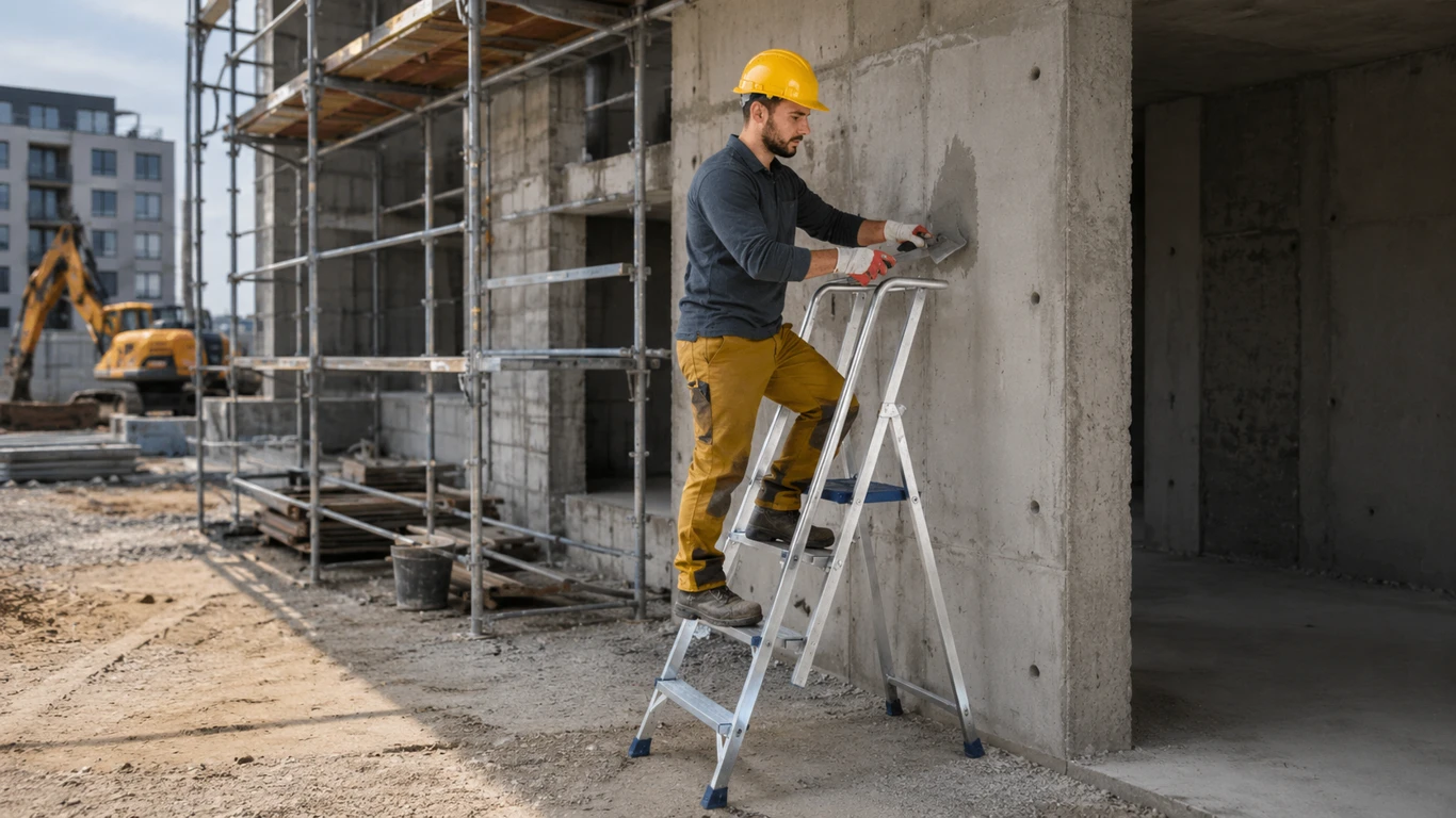 Travail en hauteur : quand éviter l’escabeau ?