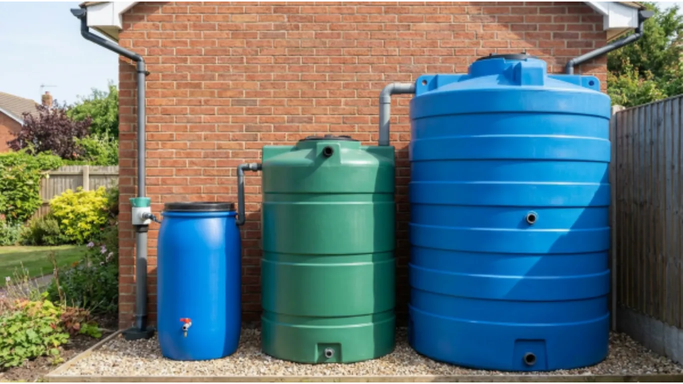 Comment choisir la taille parfaite pour votre cuve d'eau de pluie aérienne