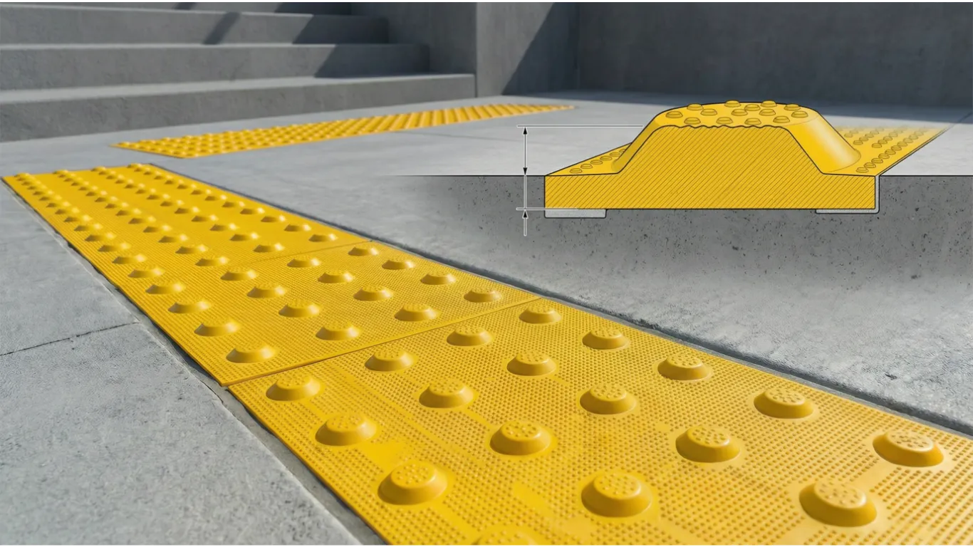 Bandes podotactiles : guide et normes essentielles
