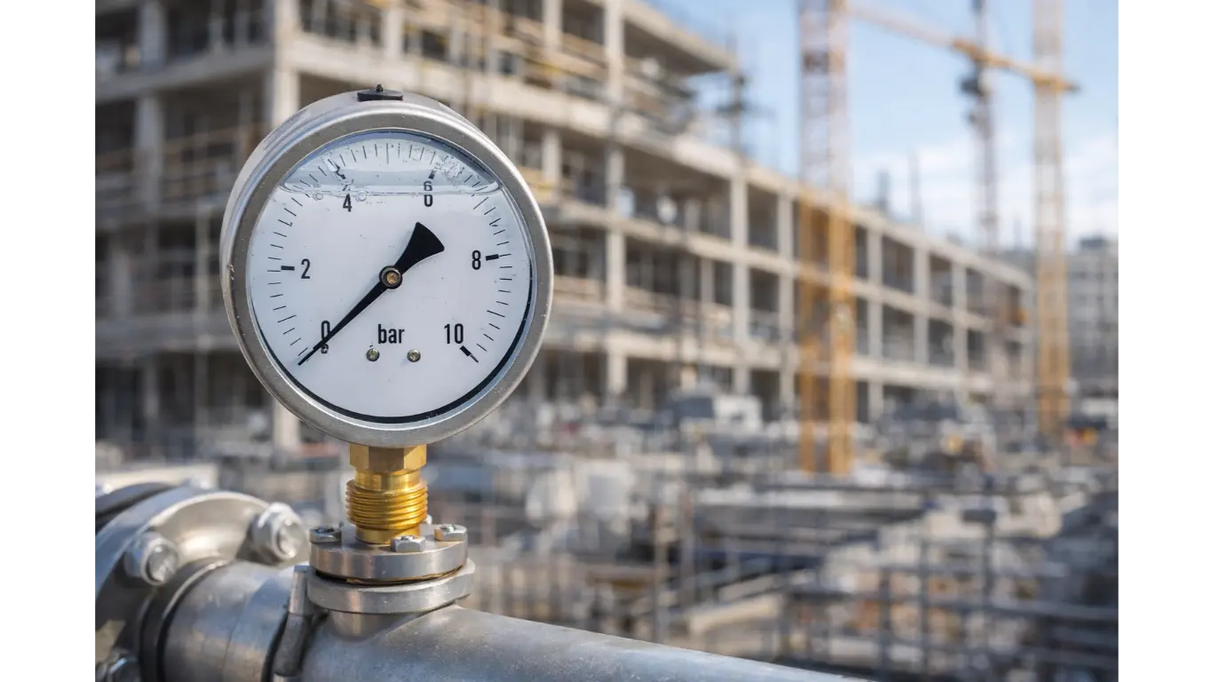 Manomètres à bain de glycérine en acier inoxydable