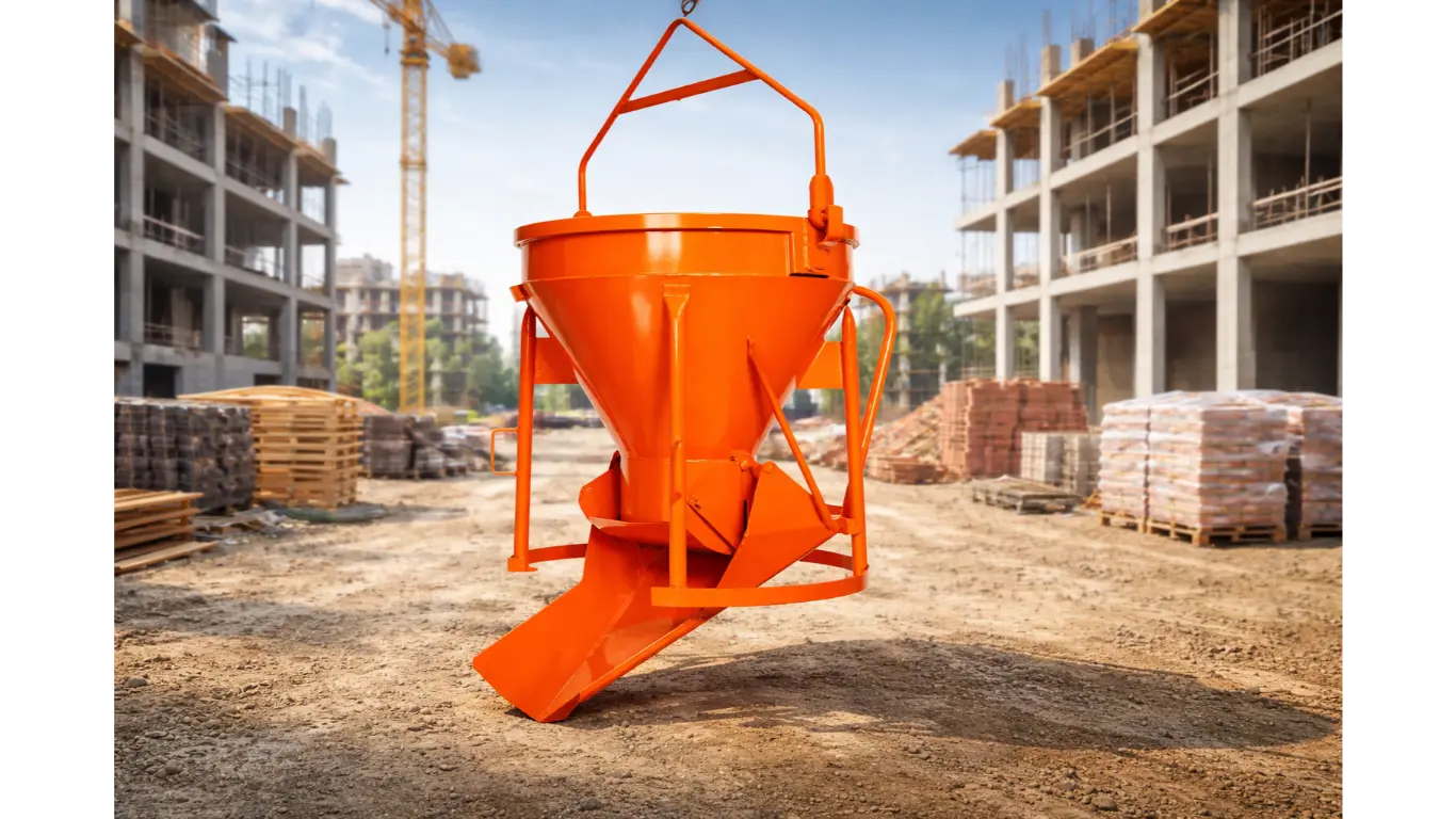 Nettoyer efficacement votre benne à béton après usage