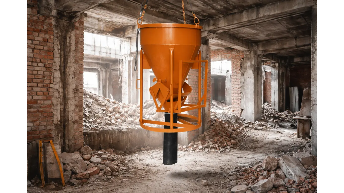 Benne à béton : central ou latéral, quel choix pour le btp ?