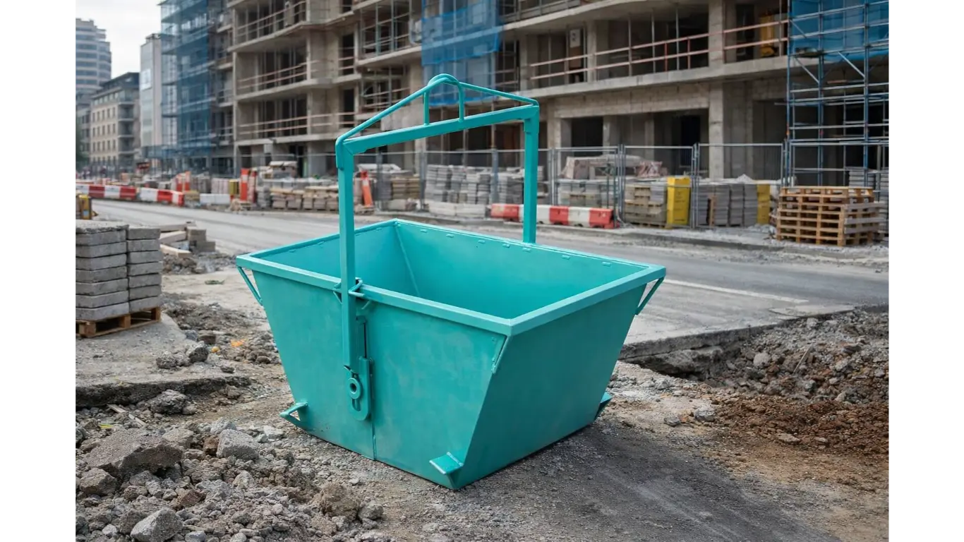 Sécurité essentielle pour l’usage des bennes de manutention