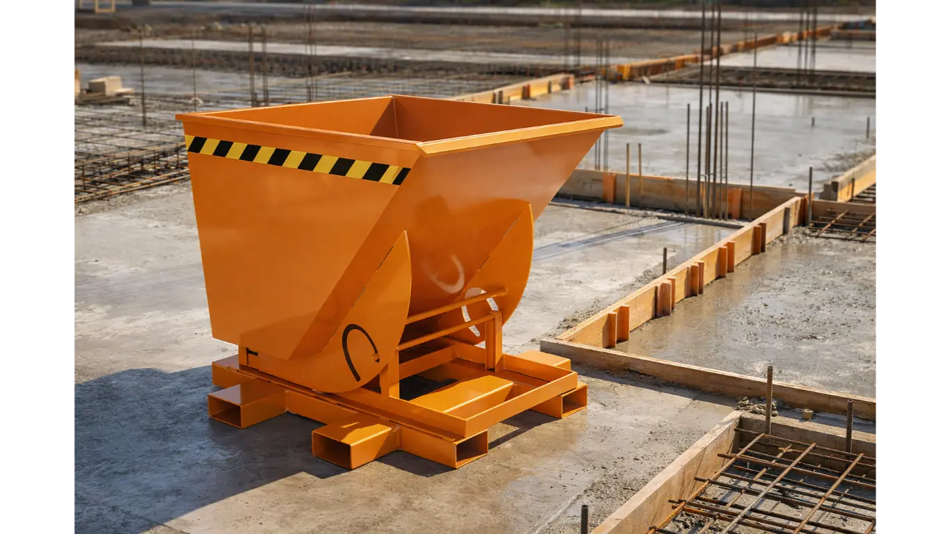 Bennes de manutention : un atout clé pour vos chantiers