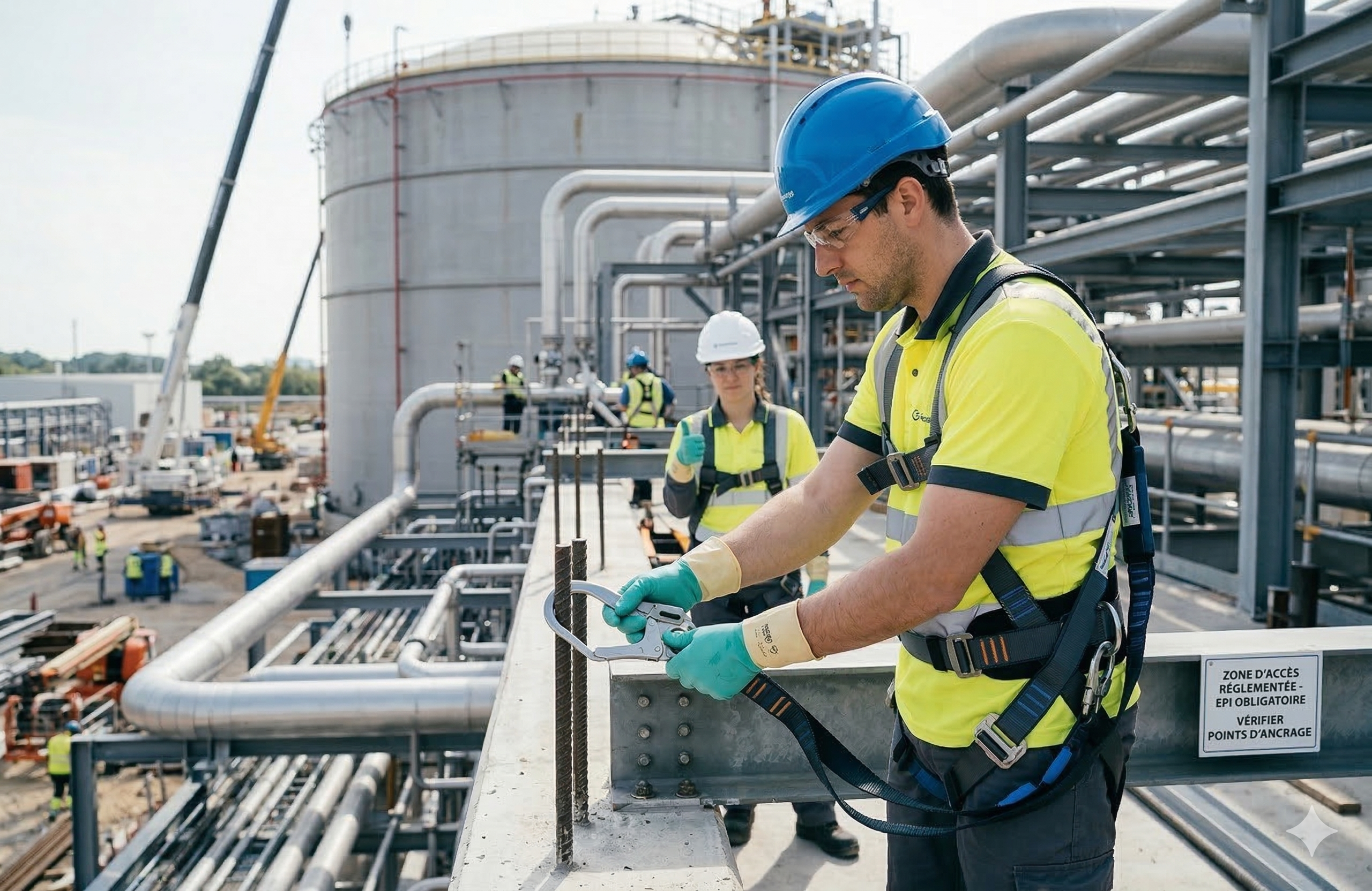 Stockage et entretien du harnais de sécurité