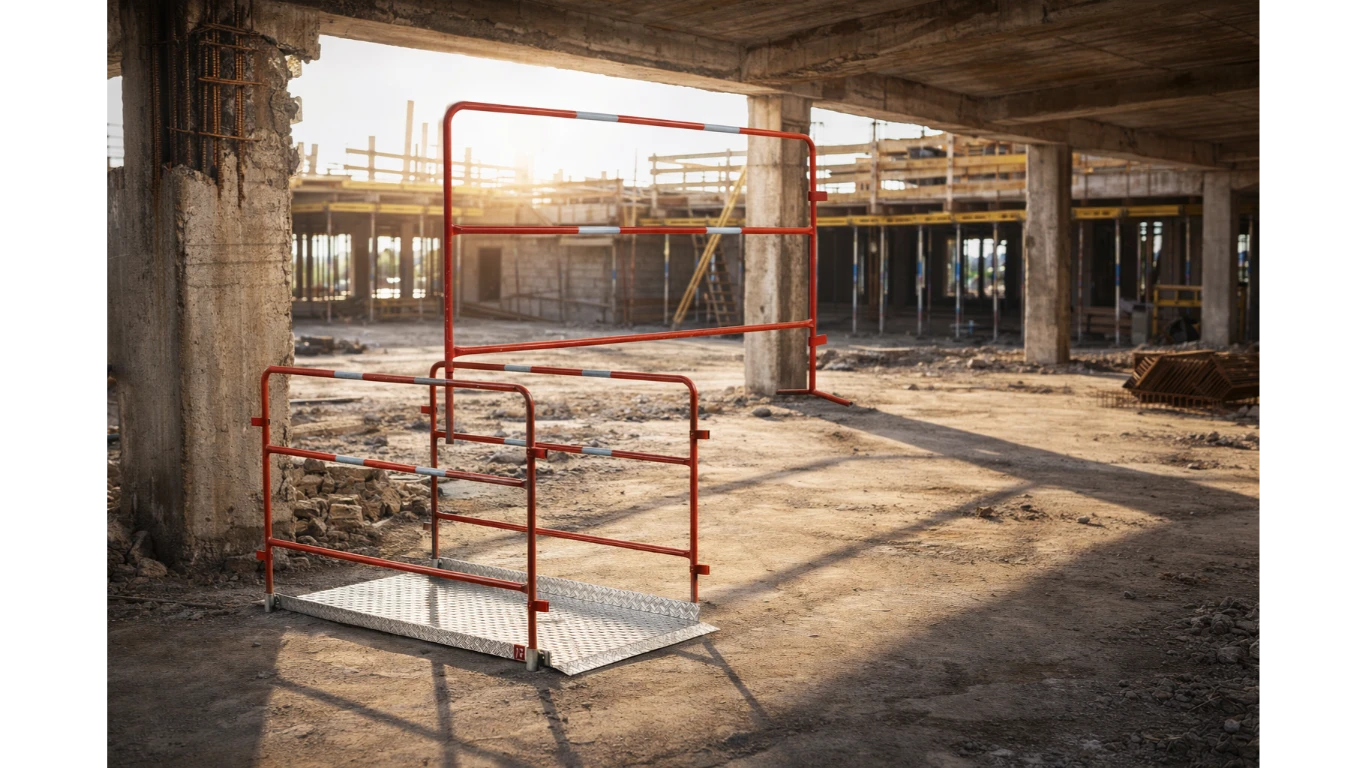 Barrière de chantier professionnelle